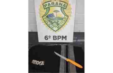 Catanduvas – Homem é preso após ameaçar e desacatar a PMPR